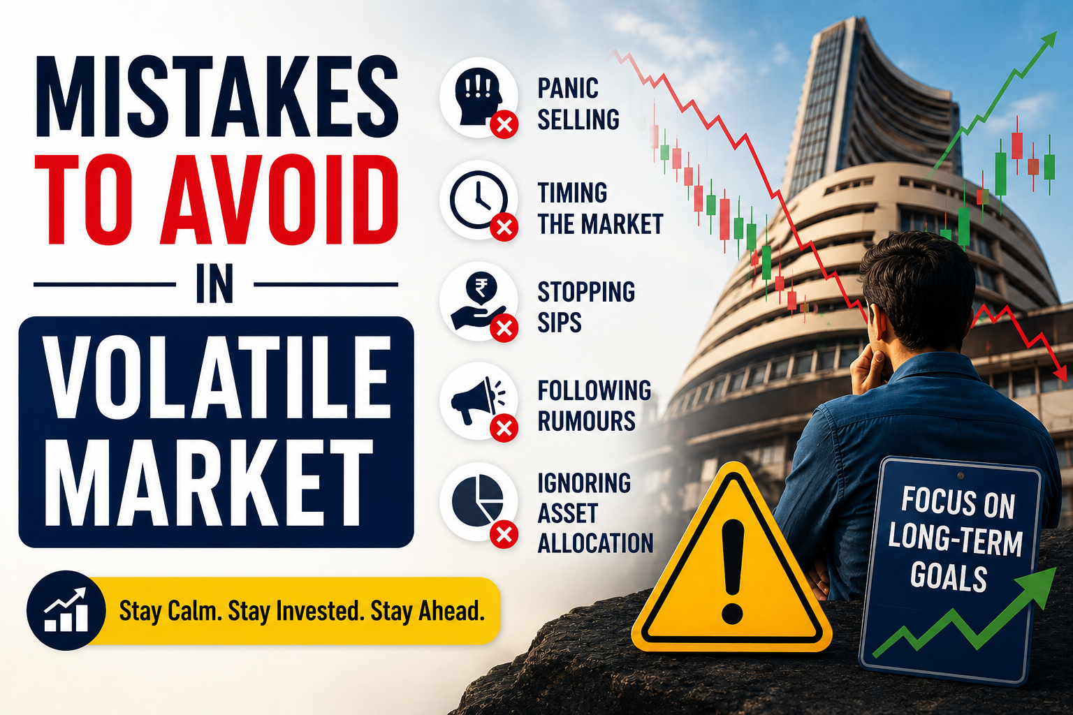 Steps to avoid in volatile market